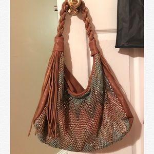 Braided Tassle Boho Bag